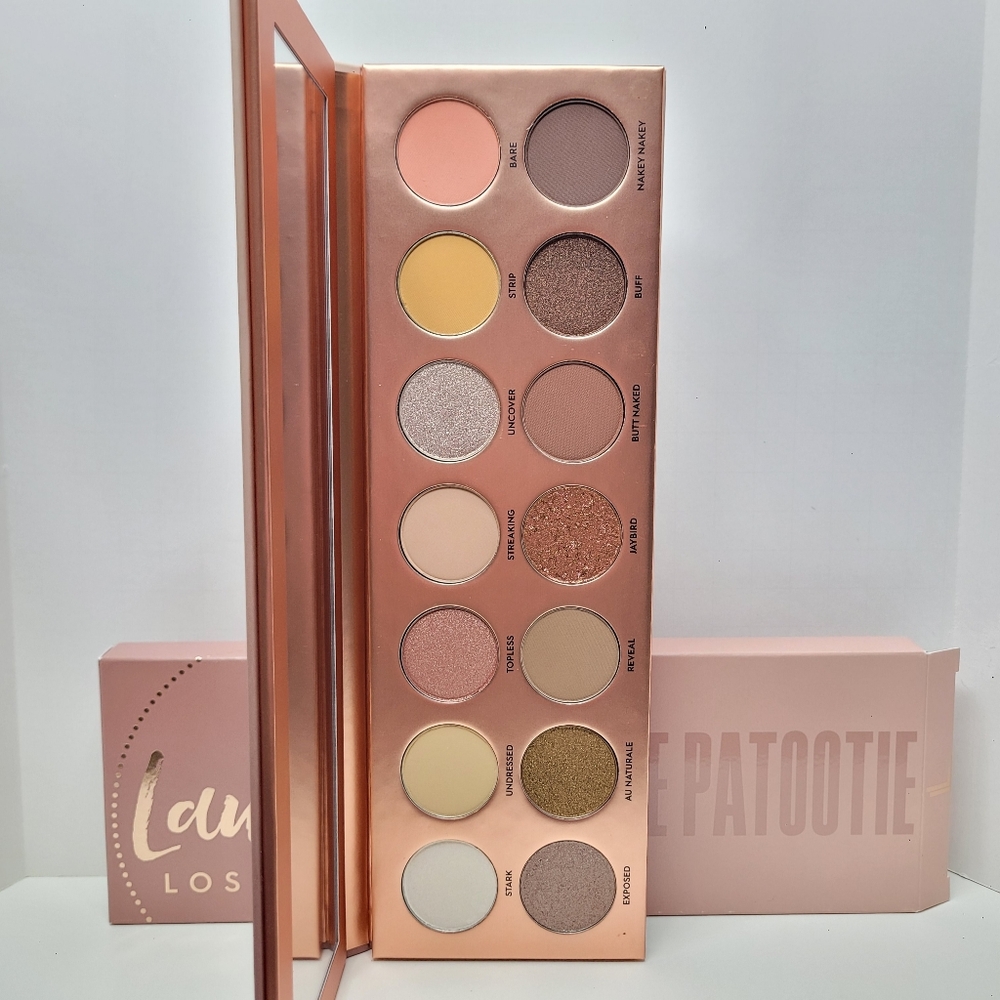 Laura‎ Lee Los Angeles Nudie Patootie Eyeshadow Palette NEW